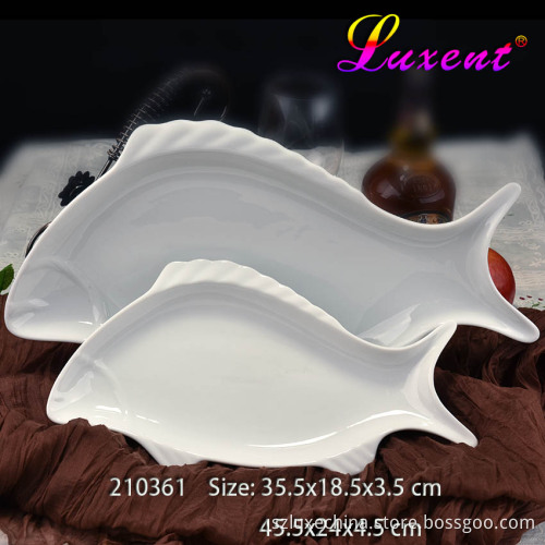 wholesale eco friends customer designed sizes of china ware porcelain plate